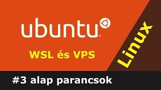 Ubuntu Linux parancsok | alap terminal parancsok