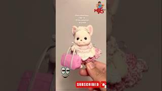 Hello Kitty Mini School Bag  Tiny Toys Collection #trinkets #tinyminiature #shorts #viral