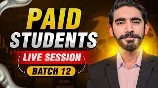 Market Structure, Psychology, Volume, Liquidity | Paid Session Batch-12