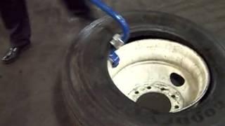 Ken Tool's Blue Cobra™ Demounts 4 Truck Tires in About a Minute!