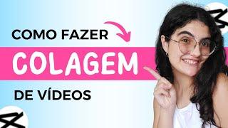 COMO FAZER COLAGEM DE VÍDEOS! JUNTAR VÁRIOS VÍDEOS EM UMA MESMA TELA!