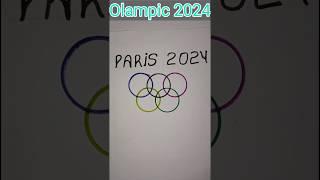 Paris Olympics logo drawing, Olympics 2024 Art#meetvils #drawing