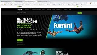 *HOW TO GET THE GEFORCE BUNDLE FOR FREE!!! v7.40*
