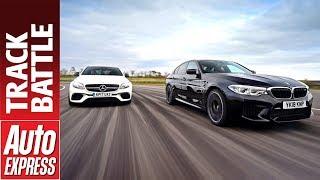 New BMW M5 vs Mercedes-AMG E 63 S - which is fastest on track?