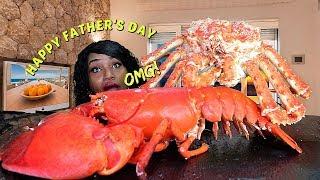 FATHERS DAY SEAFOOD SPECIAL   When Larry the Lobster Meets Curtis the Crab