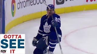 GOTTA SEE IT: Auston Matthews Collects Mitch Marner's Rebound And Buries Clutch Goal