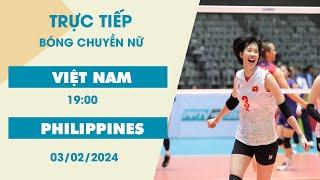 RELIVE | NỮ VIỆT NAM - NỮ PHIILIPPINES | SEA V.LEAGUE | CHẶNG 1 NGHẸT THỞ