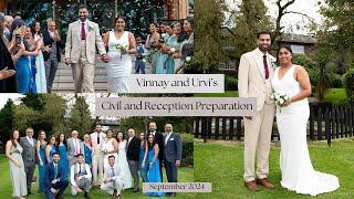 Vinnay and Urvi's Civil Wedding and Preparation | September 2024