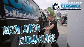 Installation einer Klimaanlage / Husky Kälte+Klimatechnik GmbH