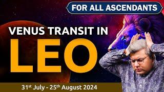 For All Ascendants | Venus transit in Leo | 31st July - 25th August | Analysis by Punneit