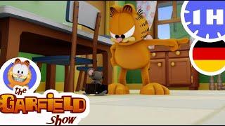  Garfield jagt eine Maus aus seinem Haus  Garfield Episoden Compilation