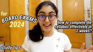 #38  How to prepare for Board Exams 2024 in 2 weeks