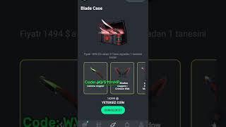 BEDAVA SKİN CSGO!CSGO FREE SKİN! GC SKİNS FREE COİN! #freeskin #kesfet #keşfet #clashroyale #csgo