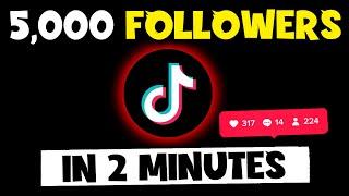 How to Get 1000 FREE TIKTOK FOLLOWERS 2024 (Fast) - Increase Fans on TikTok in 2024 (New Trick)
