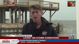 Meteorologist Stuart Baker gives Hurricane Helene update