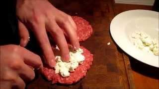 French Style Burger Stuffed with Melted Goat's Cheese - Recipe # 9