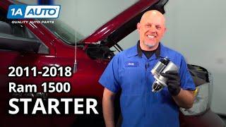 How to Replace Starter 2011-2018 Ram 1500 3.6L V6
