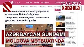 Azərbaycan gündəmi Moldova mətbuatında