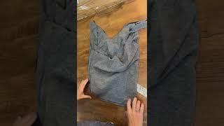 T-Shirt to Bag?! This Upcycle Hack Saves You MONEY & the Planet!