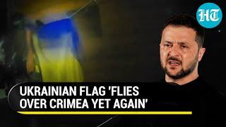 Ukrainian Forces Enter Crimea; Fly Ukraine's Flag Over Russian-Controlled Peninsula, Says Kyiv Intel