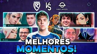 AS melhores JOGADAS da GAMELANDERS! Highlights vs. RISE GAMING