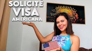 Solicité VISA AMERICANA  y esto fue lo que pasó