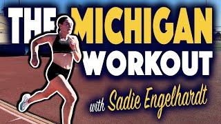 High School Phenom Does 'The Michigan' Workout ft. Sadie Engelhardt