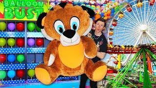 I Played ALL of the Carnival Games at the Santa Monica Pier!