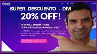  DESCUENTO DIVI - COMPRAR DIVI con el mejor DESCUENTO - 2023  Precio Plantilla Divi Wordpress