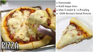 RESEP PIZZA HOMEMADE PALING SIMPEL & MUDAH DIBUAT || Rasa Juara_Layak Jual (100% Berhasil) 