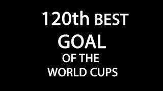 Wolfgang Overath scored the 120th best goal of the World Cups against Australia in Germany 74.