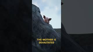 Learn how Pigs confront Big Bad Wolf in Cliff Standoff #animation #comedy #funnyanimals #fairytales