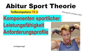 ABITUR SPORT THEORIE 2025 TK 6: Koordinative Fähigkeiten und  Anforderungsprofile im Sport