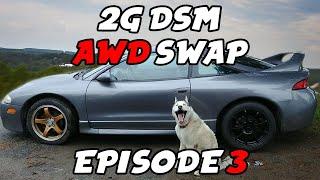 2G DSM AWD Swap - Episode 3 - Gas Tank and Drive Shaft Removal