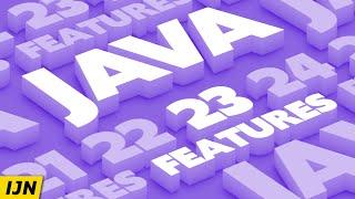 All Java 23 Features - Inside Java Newscast #70