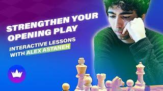 Strengthen your opening play - Interactive lessons on cochess.com with IM Alex Astaneh (3)