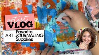 Top Art Journaling Supplies You Need To Try: Art Vlog 33