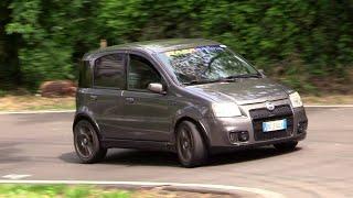 Fiat Panda ex100hp 1.4 T-JET 280 cv hillclimb racing - Slalom Borgo Tossignano | On board