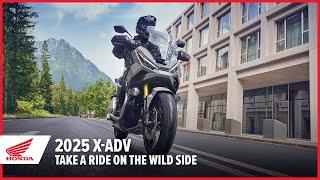 New 2025 X-ADV: Take a Ride on the Wild Side | Adventure Motorcycle | Honda