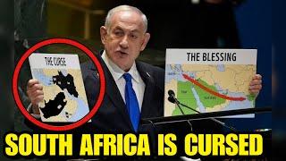 WHAT THE H*LL NETANYAHU Attacks RAMAPHOSA And Curse South Africa By Showing Him This Maps