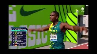 Mens 100m Final Pre Classic 2023