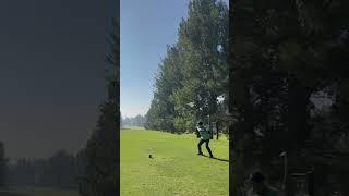 왼손잡이 골퍼가 미국 골프장 가면 나오는 샷! ️ 스피드 무엇?? Golf 로켓트부스터샷미친파워!비거리측정불가 lefty hands