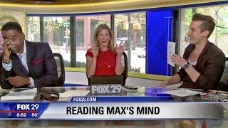 He read MY mind!!! - Mentalist Max Major on FOX News