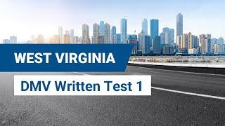 2024 West Virginia DMV Written Test #1