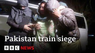 Pakistan train passengers freed after hijack | BBC News