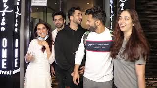 Rahul, Aly, Jasmin and Disha meet for dinner at Bastian