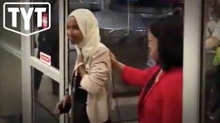 "Welcome Home Ilhan!" Crowd Cheers Omar's Return To Minnesota