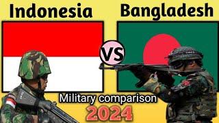 Indonesia vs Bangladesh military power comparison 2024 | TOP Powerful Army 2024 | #militarypower