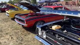 Mopar Corral at the 2023 James Dean Run..A Gathering of the finest #moparmuscle