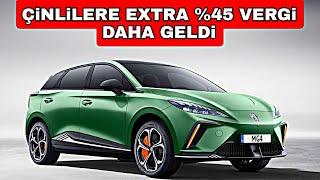 ÇİNLİLERE EXTRA %45 VERGİ DAHA GELDİ